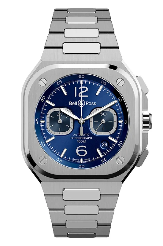 Bell & Ross BR05 Chrono Blue Steel BR05C-BU-ST/SST