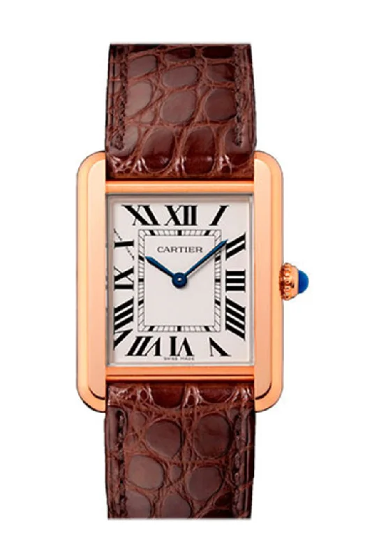 Cartier Tank Solo Small Steel Rose Gold W5200024