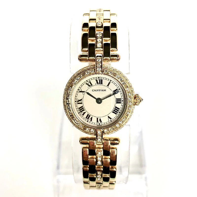 CARTIER PANTHERE VENDOME 24mm 18K Yellow Gold Diamond Watch