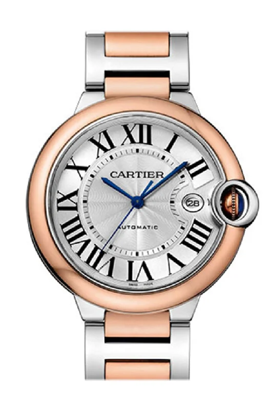 Cartier Ballon Bleu 42MM Steel Rose Gold W2BB0004