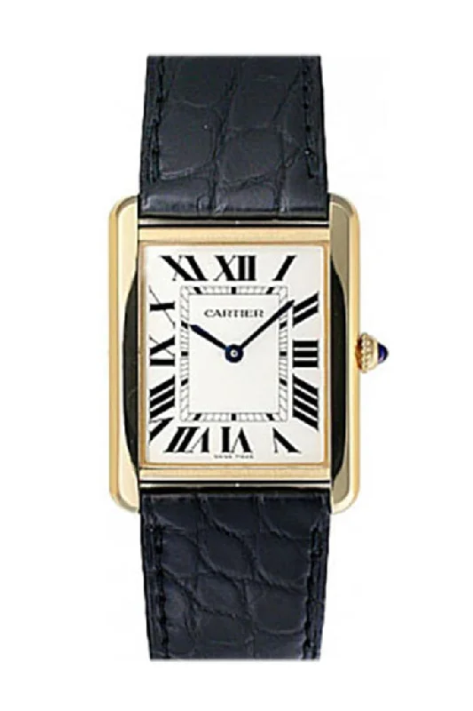 Cartier Tank Solo LaRose Golde Steel Yellow Gold W5200004