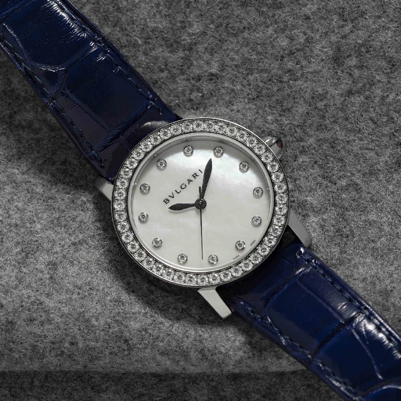 Bulgari Bulgari 'MOP' Diamond Bezel