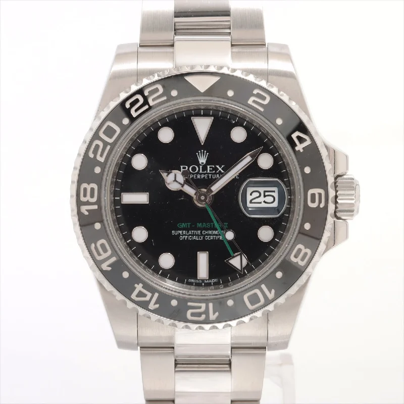 Rolex GMT Master Ⅱ 116710 G584517 SS AT Black Dial 40mm